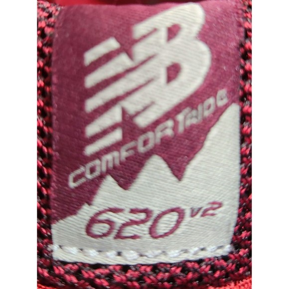 New Balance Men's 620 V2 Trail GUM Soles Running Shoe in 7.5 Maroon MT620RM2 New - Picture 9 of 10